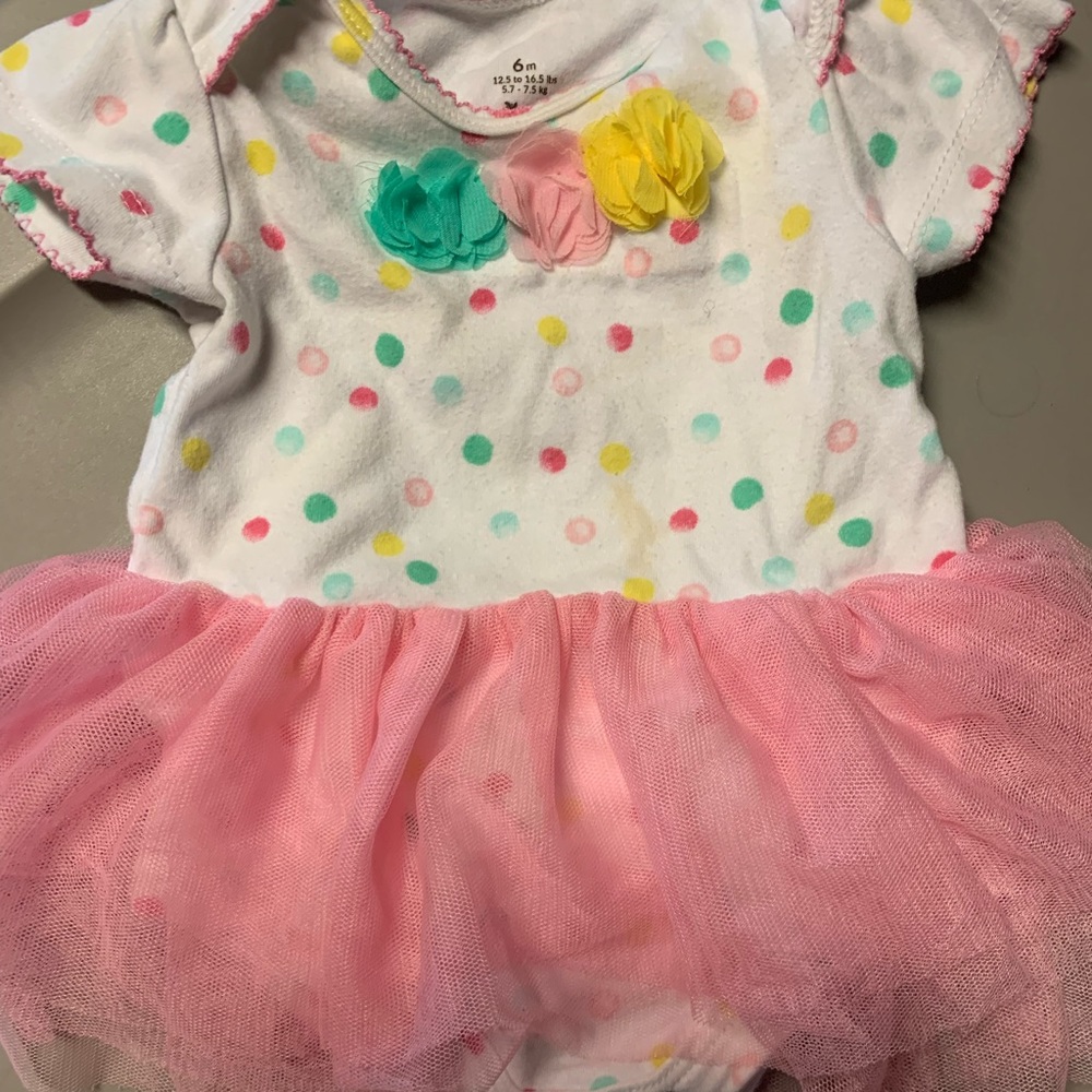 Skirted tutu onesie